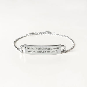 Engraved Fortune Bracelet: